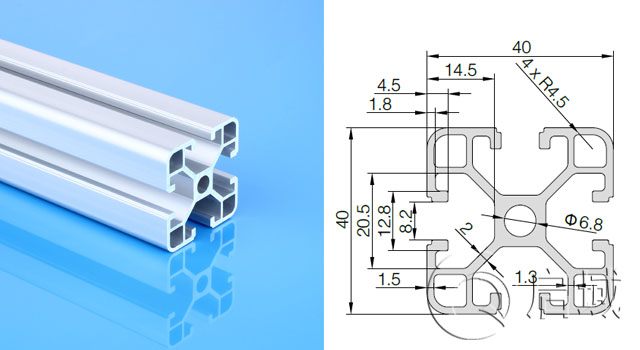 歐標4040B鋁型材 歐標4040B鋁型材