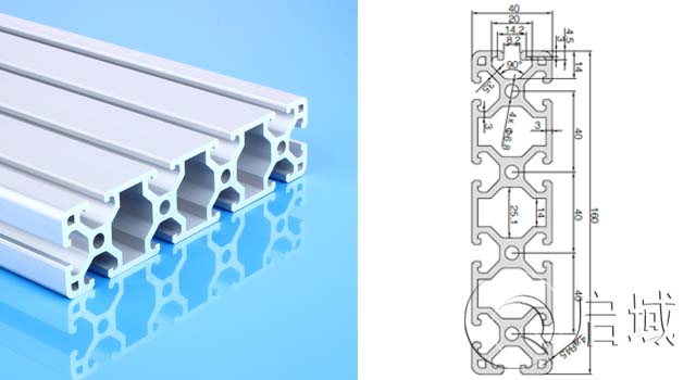 40160歐標鋁型材 40160歐標鋁型材