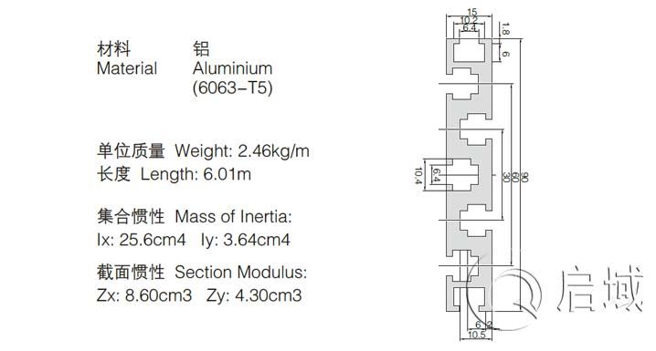 1590國標鋁型材 1590國標鋁型材