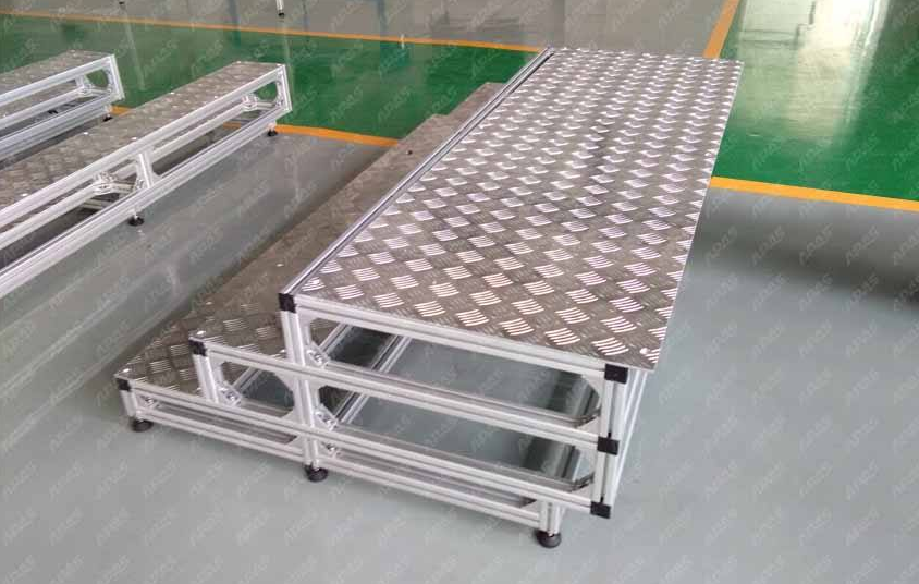 鋁型材踏步凳 鋁型材踏步凳