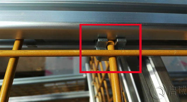 鋁型材鐵絲網卡扣 鋁型材鐵絲網卡扣