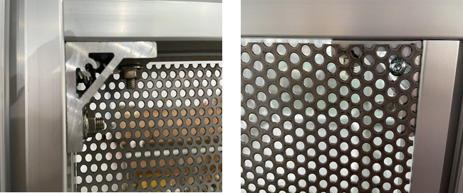 角件安裝麵板圖 角件安裝麵板圖