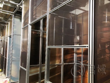 鋁型材餐廳隔斷 鋁型材餐廳隔斷