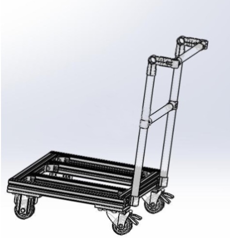 鋁型材手推車 鋁型材手推車