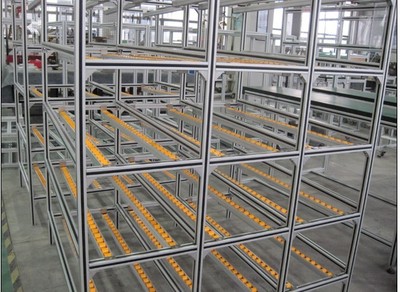 鋁型材流利條支架 鋁型材流利條支架