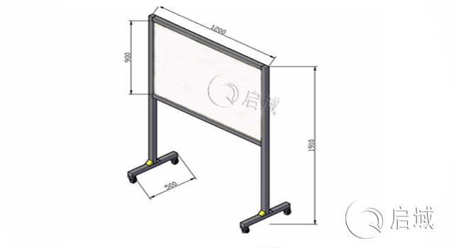 鋁型材看板支架 鋁型材看板支架