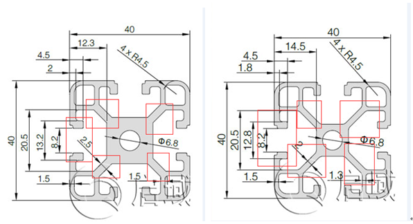 鋁型材圖紙 鋁型材圖紙
