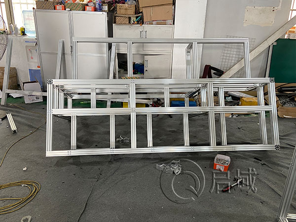 雙槽鋁材設備架子 雙槽鋁材設備架子