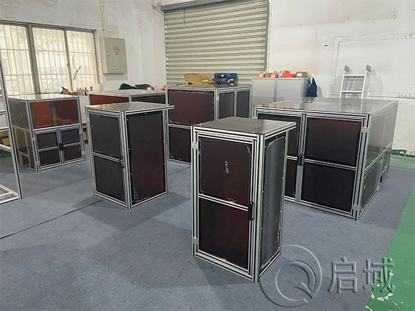 鋁型材棕色亞克力框架1 鋁型材棕色亞克力框架1