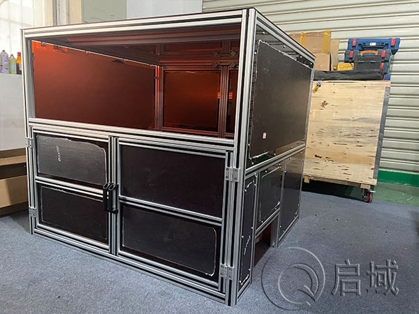 鋁型材棕色亞克力框架2 鋁型材棕色亞克力框架2