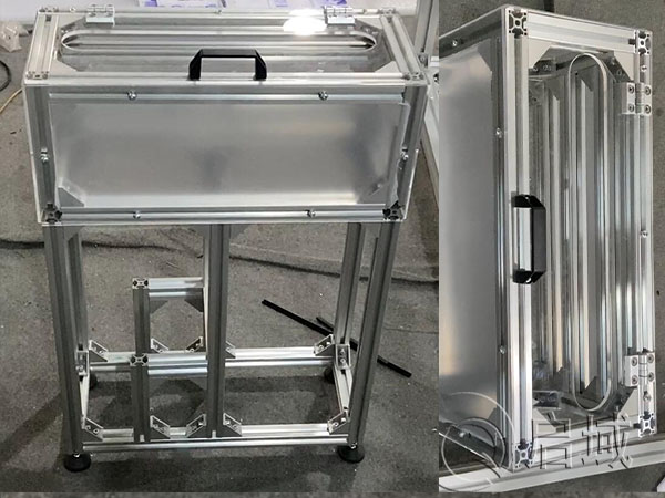 鋁型材透明防護罩細節