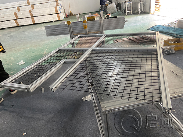 圍欄鐵絲網固定