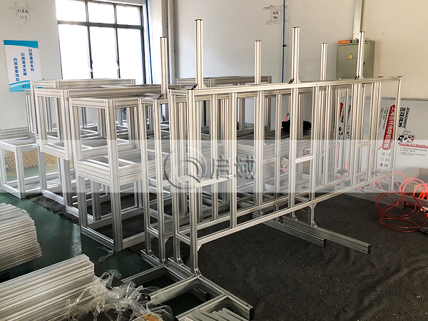 口罩機械鋁合金型材配件架 口罩機械鋁合金型材配件架