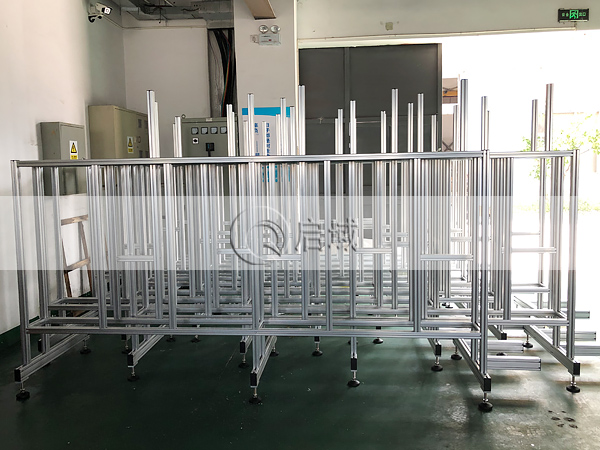 N95口罩機鋁型材放料架 N95口罩機鋁型材放料架